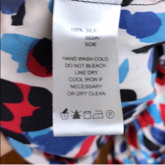 Kensie Silk Abstract Polka Dot Dress - Picture 6 of 6